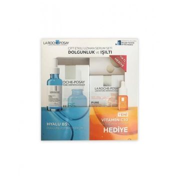 La Roche-Posay Vitamin C10 30 ml + Hyalu B5 10 ml Serum Set