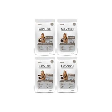 La Vital 4x1,5 KG Kuzulu Premium Kısır Kedi Maması