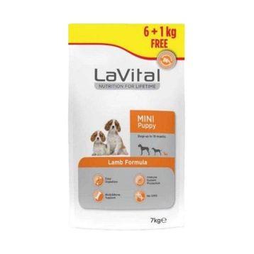 La Vital 6+1 kg Mini Puppy Küçük Irk Kuzulu Yavru Köpek Maması