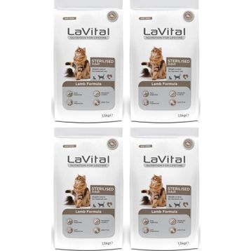 La Vital Kuzulu Kısırlaştırılmış 4x1.5 kg Kuru Kedi Mama