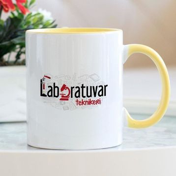Laboratuvar Teknikeri Sarı Kupa Bardak