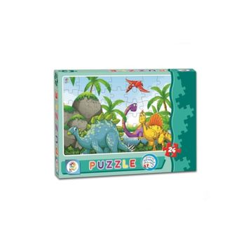 Laço Dinazorlar 24 Parça Kutu Puzzle