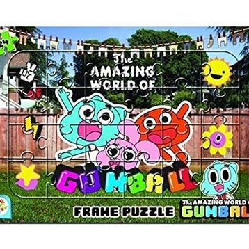 Laço Gumball 24 Parça Frame Puzzle