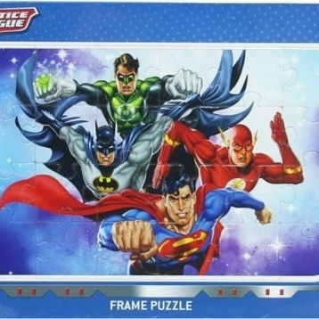 Laço Justice League 24 Parça Puzzle