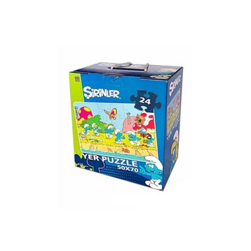 Laço Kids Şirinler 24 Parça Yer Puzzle