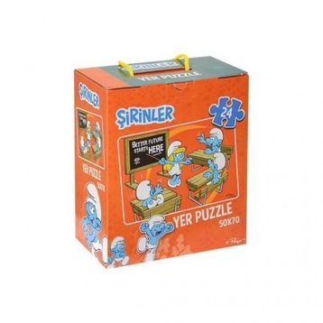 Laço Kids Şirinler 24 Parça Yer Puzzle