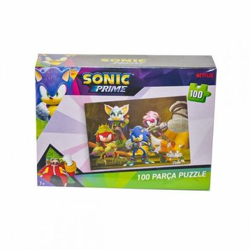 Laço Kids SO7908 Sonic 100 Parça Puzzle