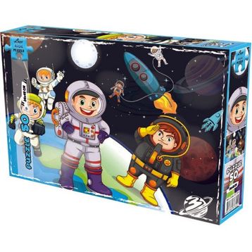 Laço Kids Uzay Yolculuğu 50 Parça Kutu Puzzle