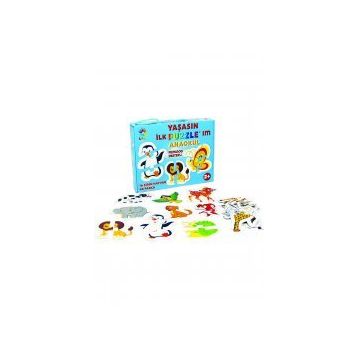 Laço LC080 Anaokul Şirin Hayvan 48 Parça Puzzle