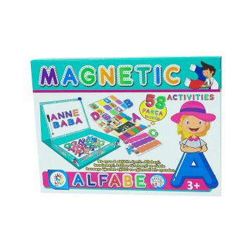Laço LC7152 47 Parça Manyetik Alfabe