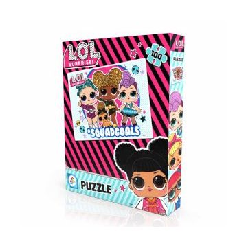 Laço Lol 100 Parça Çocuk Puzzle