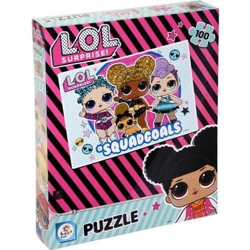 Laço Lol 100 Parça Çocuk Puzzle