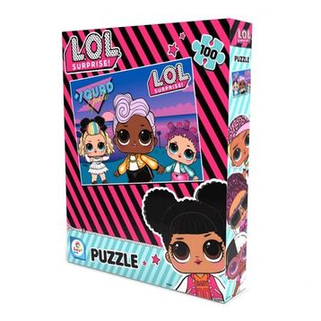 Laço Lol 100 Parça Çocuk Puzzle