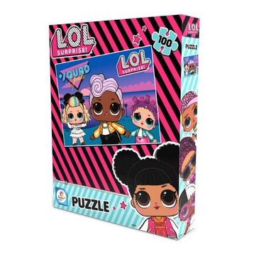 Laço Lol 100 Parça Çocuk Puzzle