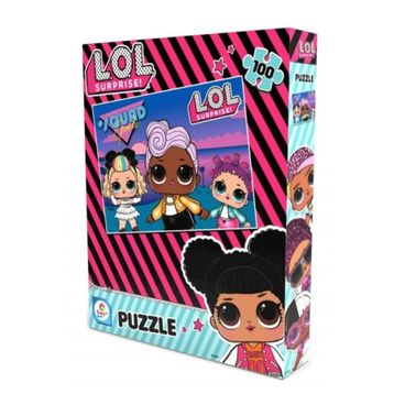 Laço Lol 100 Parça Çocuk Puzzle