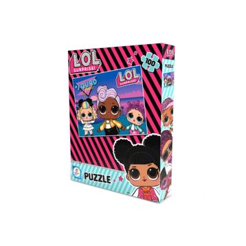 Laço Lol 100 Parça Çocuk Puzzle