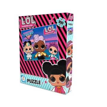 Laço Lol 100 Parça Çocuk Puzzle
