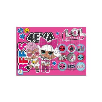 Laço Lol 24 Parça Çocuk Puzzle