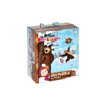 Laço Maşa İle Koca Ayı 24 Parça Dev Puzzle