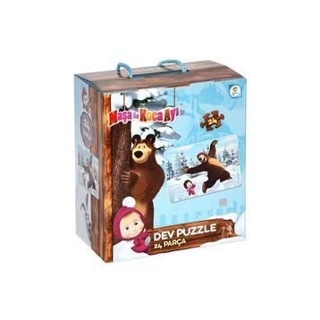 Laço Maşa İle Koca Ayı 24 Parça Dev Puzzle