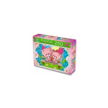 Laço Pembe Ayıcıklar 250 Parça Puzzle