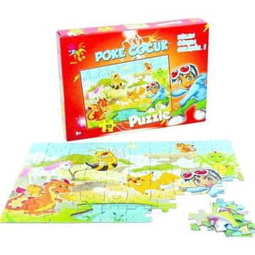 Laço Poke Çocuk 70 Parça Puzzle