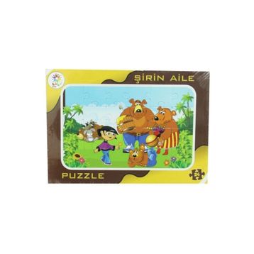Laço Şirin Aile 24 Parça Puzzle