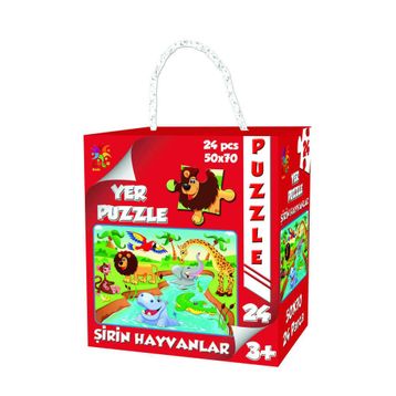 Laço Şirin Hayvanlar 24 Parça Puzzle