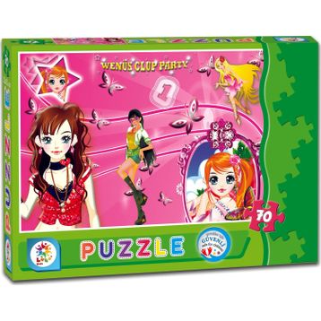 Laço Venüs Kızlar 70 Parça Puzzle