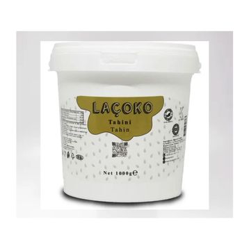 Laçoko 1 kg Kova Şekersiz Katkısız Glutensiz Vegan Doğal Tahin
