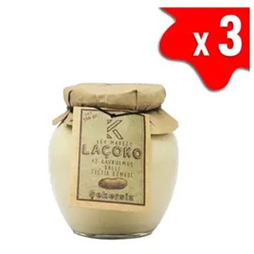 Laçoko 1050 gr Doğal Az Kavrulmuş Çiğ Ballı Yer Fıstığı Ezmesi