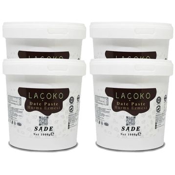 Laçoko 4 kg Şekersiz Glutensiz Vegan Hurma Ezmesi