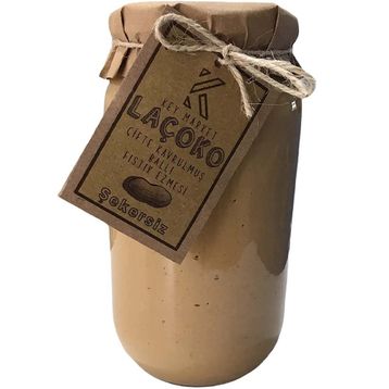 Laçoko Çifte Kavrulmuş Ballı Fıstık Ezmesi 1 kg