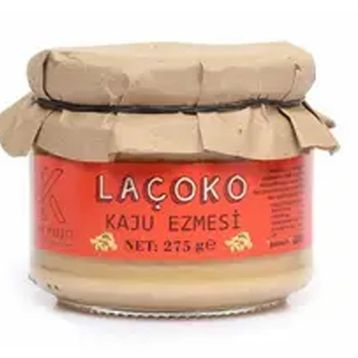 Laçoko Şekersiz Katkısız 275 gr Glutensiz Vegan Doğal Kaju Ezmesi