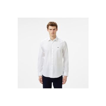 Lacoste CH5843 Beyaz Slim Fit Erkek Gömlek
