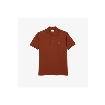 Lacoste L.12.12 Classic Fit Kahverengi Polo Erkek T-shirt