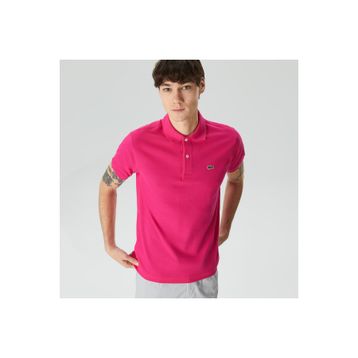 Lacoste L.12.12 Classic Fit Pembe Polo Erkek T-shirt