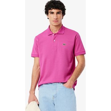 Lacoste L.12.12 Classic Fit Pembe Polo Erkek T-shirt