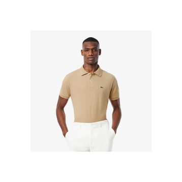 Lacoste L.12.12 Light Classic Fit Bej Polo Erkek T-shirt