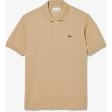 Lacoste L.12.12 Slim Fit Bej Polo Erkek T-shirt