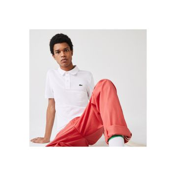 Lacoste L.12.12 Slim Fit Beyaz Polo Erkek T-shirt
