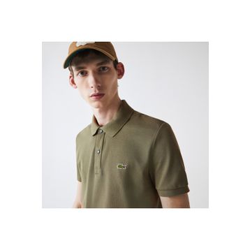 Lacoste L.12.12 Slim Fit Haki Polo Erkek T-shirt