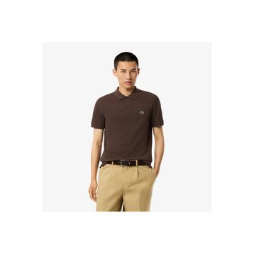 Lacoste L.12.12 Slim Fit Kahverengi Polo Erkek T-shirt