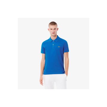 Lacoste L.12.12 Slim Fit Mavi Polo Erkek T-shirt