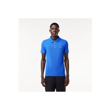 Lacoste L.12.12 Slim Fit Mavi Polo Erkek T-shirt