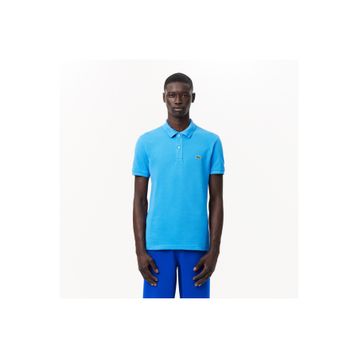 Lacoste L.12.12 Slim Fit Mavi Polo Erkek T-shirt