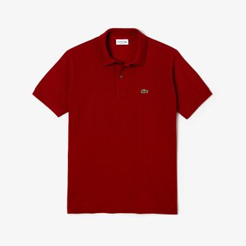 Lacoste L1212 Bordo Erkek T-shirt