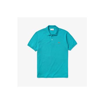 Lacoste L1212 Yeşil Klasik Fit Polo Yaka Erkek T-shirt