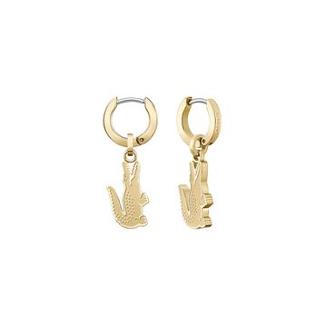 Lacoste LACJ2040231 Sarı Erkek Küpe