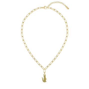 Lacoste LACJ2040362 Gold Kadın Kolye